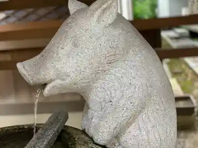 護王神社の手水舎