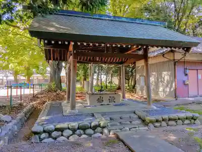 神明社（外坪神明社）の手水舎