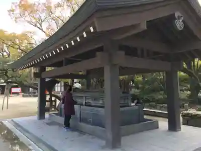 筥崎宮の手水舎