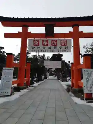 白山神社の初詣