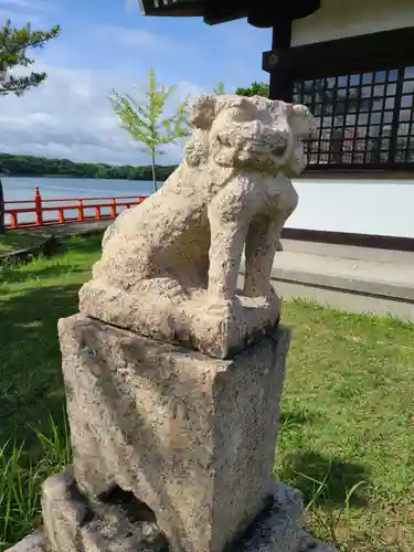 常盤神社の狛犬