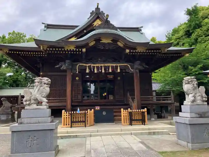 赤羽八幡神社の本殿・本堂