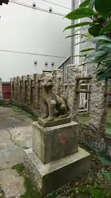 道祖神社の狛犬
