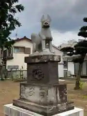 堤稲荷神社の狛犬