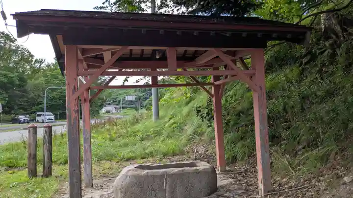 洞爺八幡神社の手水舎