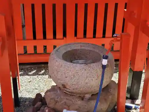 豊勝稲荷大明神の手水舎