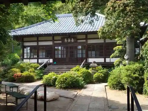 寿徳庵の本殿・本堂