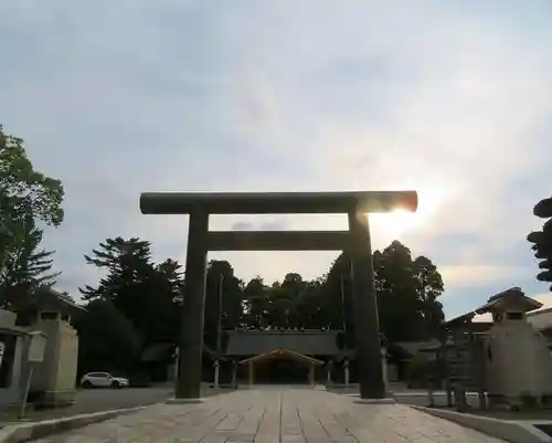 石川護國神社の鳥居