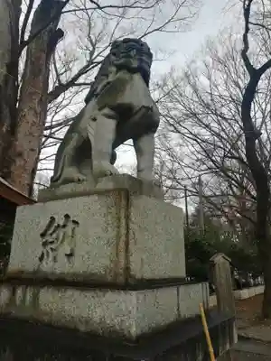 大國魂神社の狛犬