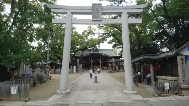 石切劔箭神社の鳥居