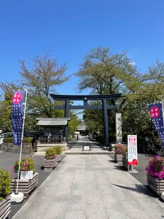 松陰神社の鳥居