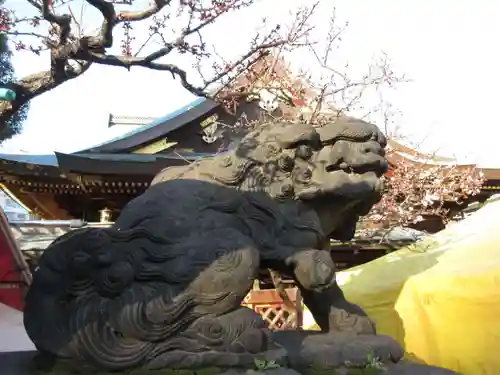 湯島天満宮の狛犬