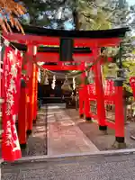 一本杉白山神社の鳥居