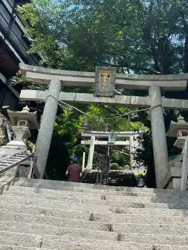 宝厳寺の鳥居