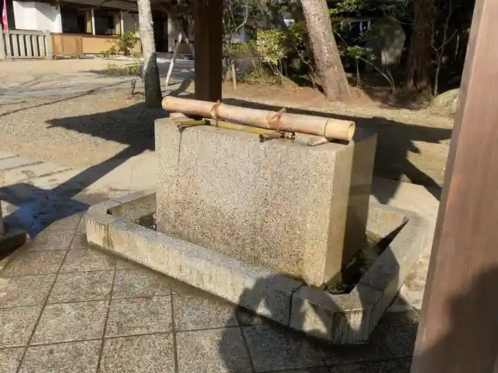 大洗磯前神社の手水舎
