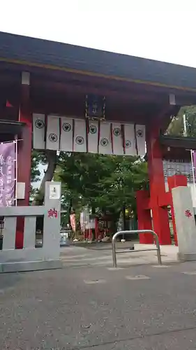 五方山熊野神社の山門・神門
