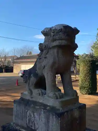 伏木香取神社の狛犬