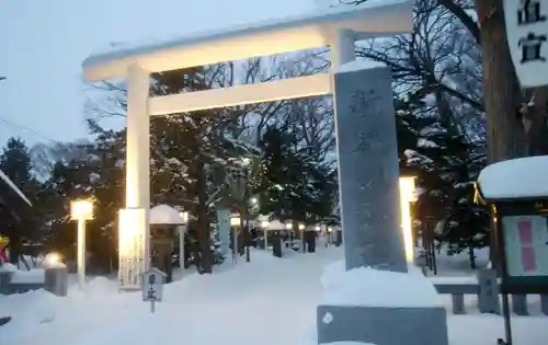 新琴似神社の鳥居