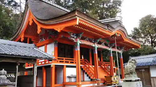 檜尾神社の本殿・本堂