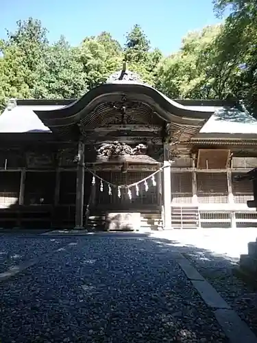 木幡山隠津島神社(二本松市)の本殿・本堂