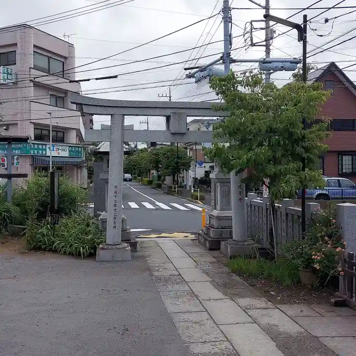 古録天神社の鳥居