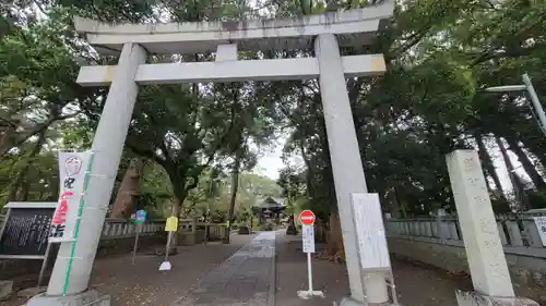 御穂神社の鳥居