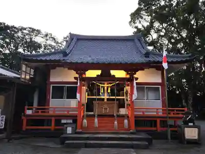 八幡神社の本殿・本堂