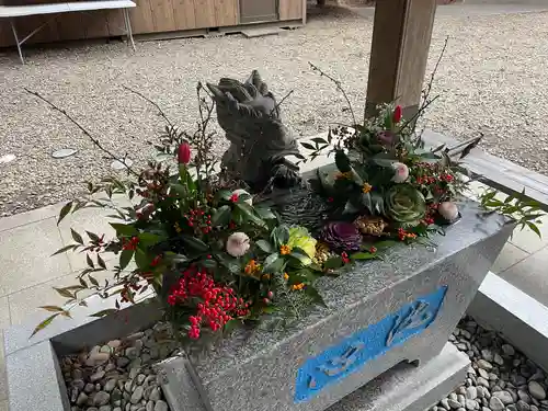 滑川神社 - 仕事と子どもの守り神の手水