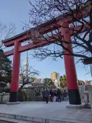 亀戸天神社の鳥居