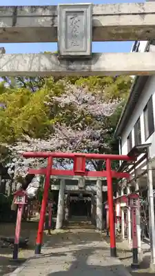 千代森神社の鳥居