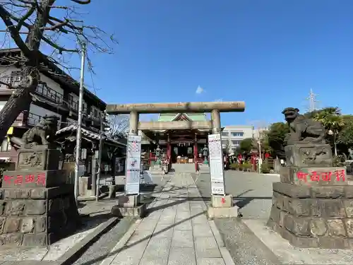 羽田神社の鳥居