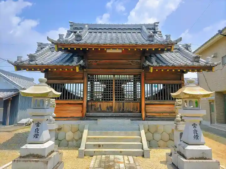 八幡社(中之郷)の本殿・本堂