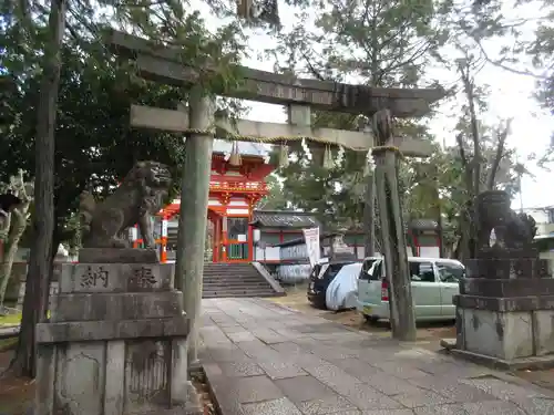 新日吉神宮の鳥居