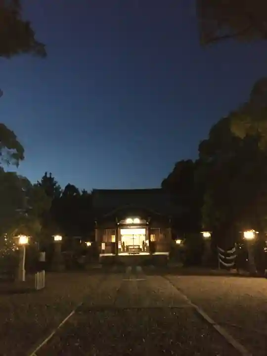 溝旗神社(肇國神社)の本殿・本堂