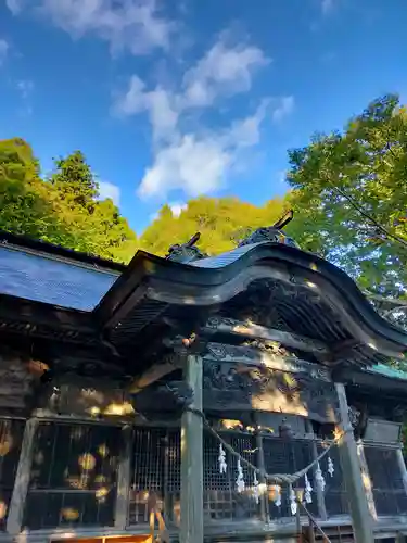 木幡山隠津島神社(二本松市)の本殿・本堂
