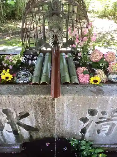 若宮神明社の手水舎