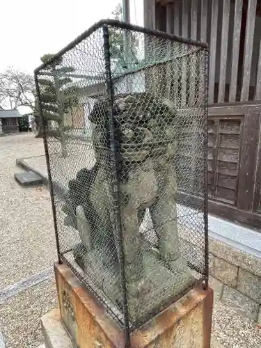 春日神社の狛犬