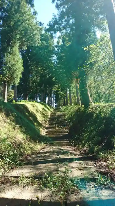 白山神社の周辺