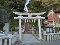 白旗神社(品濃白旗神社)(神奈川県)