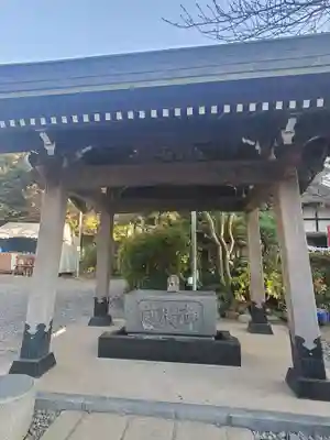 丸子神社　浅間神社の手水舎
