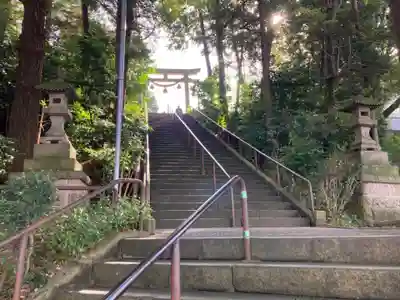 狭山八幡神社の鳥居