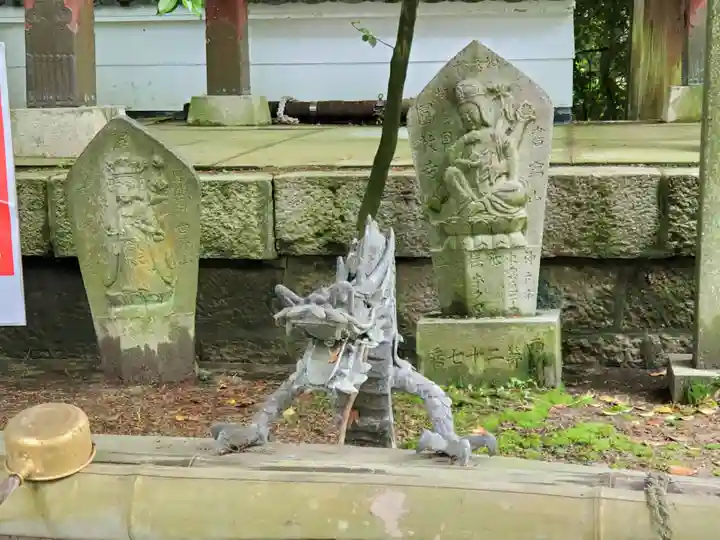 多聞寺の手水舎