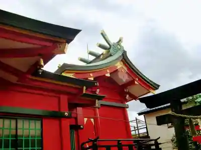 久が原西部八幡神社の本殿・本堂