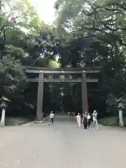 明治神宮の鳥居