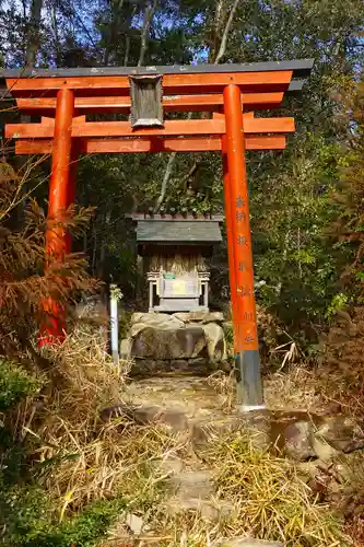 中山寺奥之院の鳥居