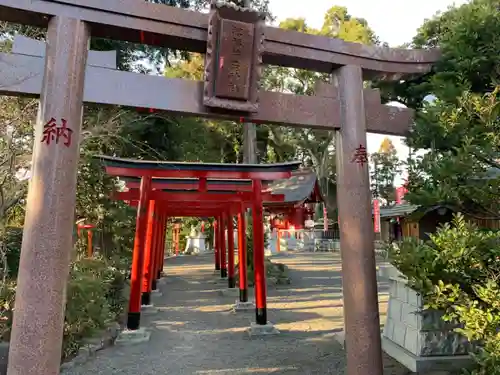 亀ケ池八幡宮の鳥居