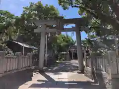 大麻比古神社の鳥居