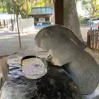調神社の手水舎