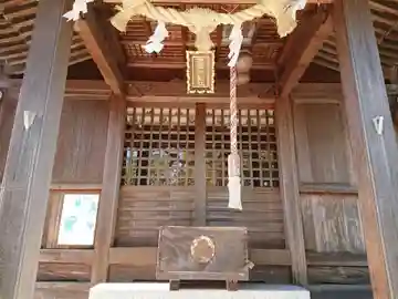 久麻久神社の本殿・本堂