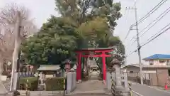 赤塚氷川神社の鳥居